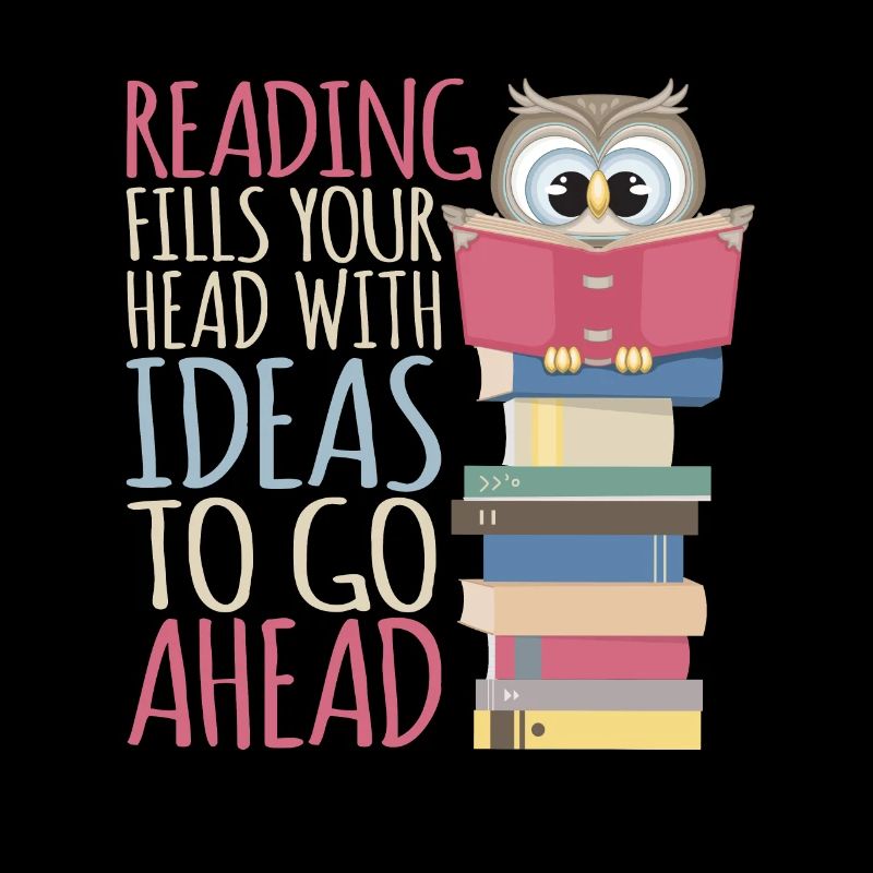 Lesen Buch Leseratte Bücherei Eule Bücherwurm