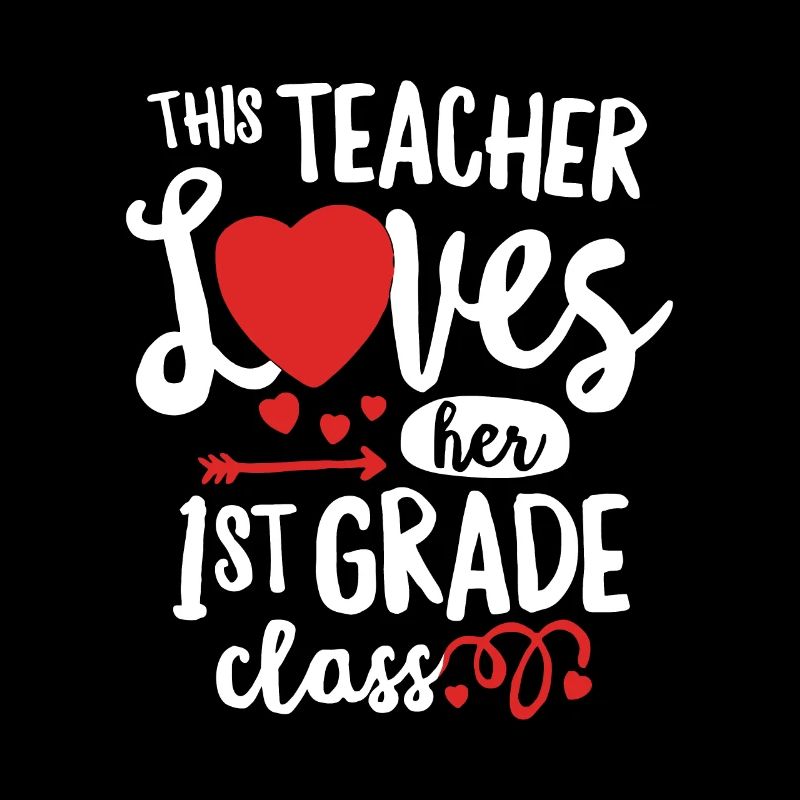 This Teacher Loves 1st Grade Class Valentines Day