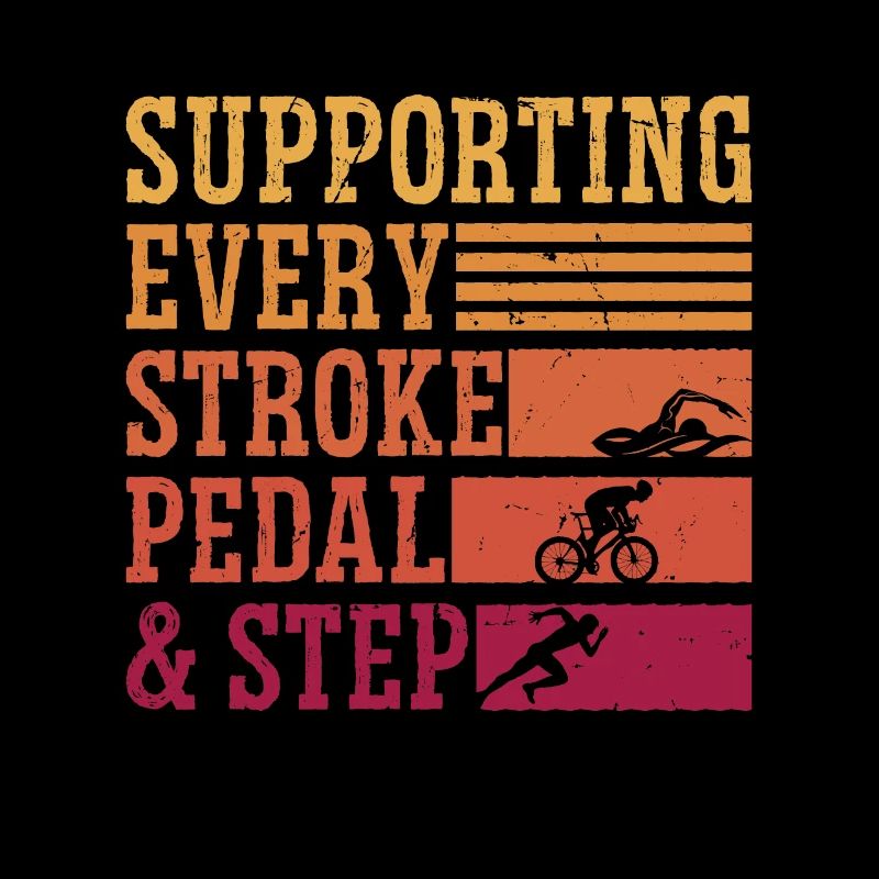 Triathlon Supporting Every Stroke Pedal & Training