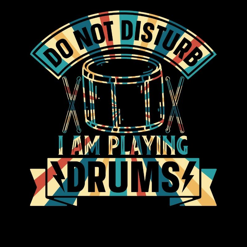Funny Drummer - Do Not Disturb I Am Playing Drums