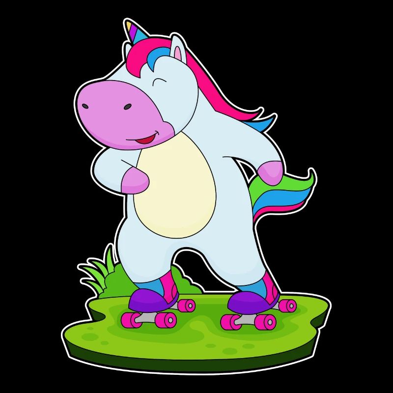 Einhorn Inline skating Rollschuhe