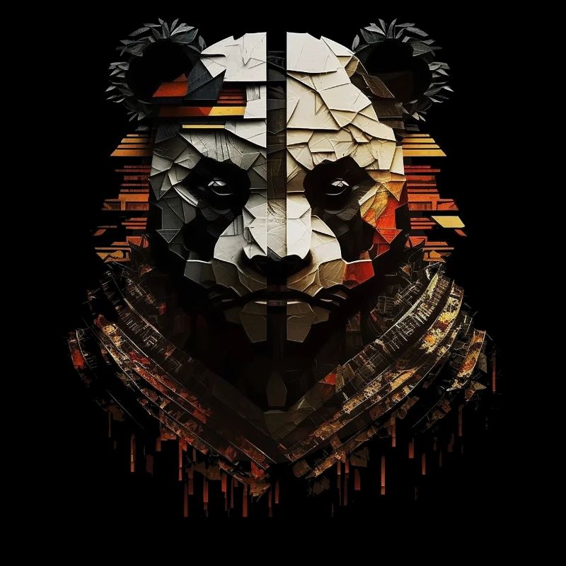 Panda Fantasy Panda Bear Art Artwork Gift