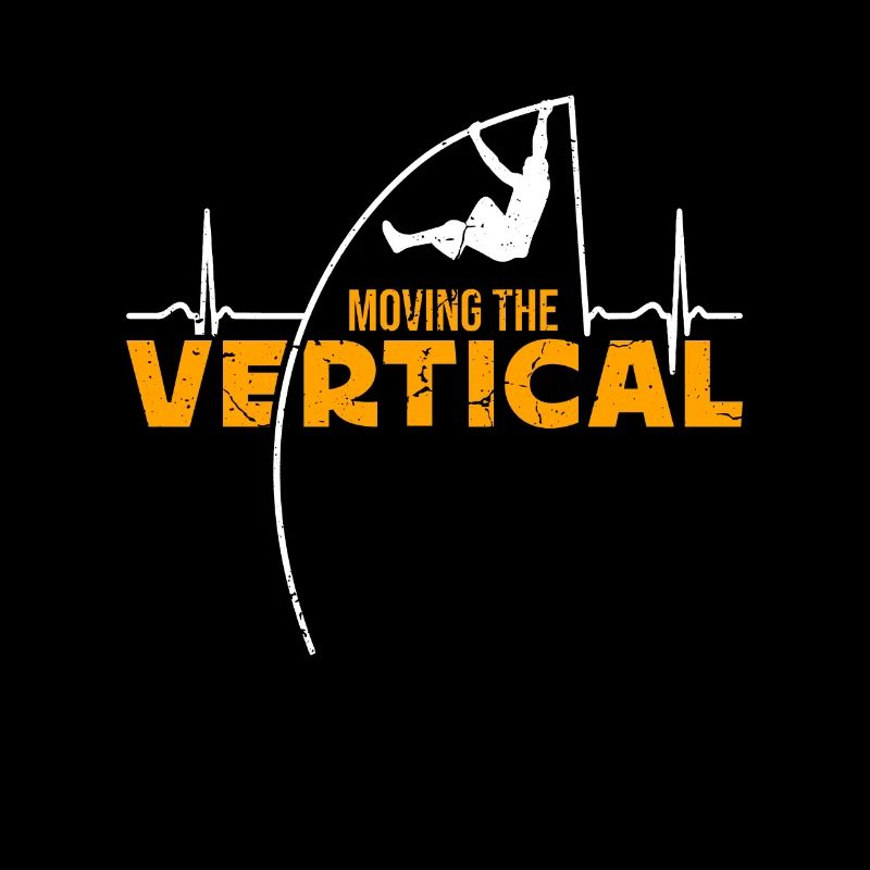 Pole Vault Moving The Vertical Track And Field