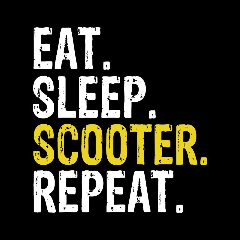 Eat Sleep Scooter Repeat Geschenk