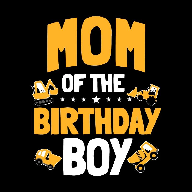 Mutter des Geburtstagskindes Bauarbeiterin Bday P
