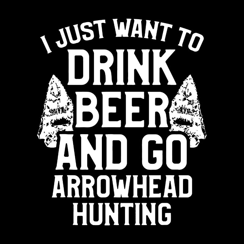 Arrowhead Hunting Collector Drink Beer Artifacts H