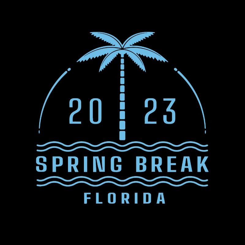 Passende Spring Break Strandurlaubsidee - Florid