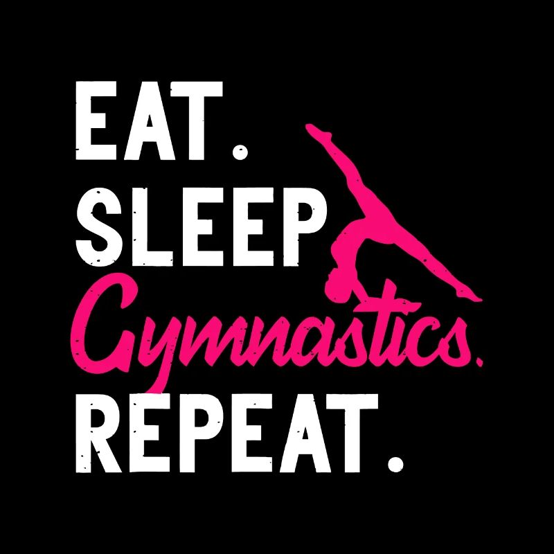 Manger Sommeil Gymnastique Répéter Enfants Back Flip Acrobat