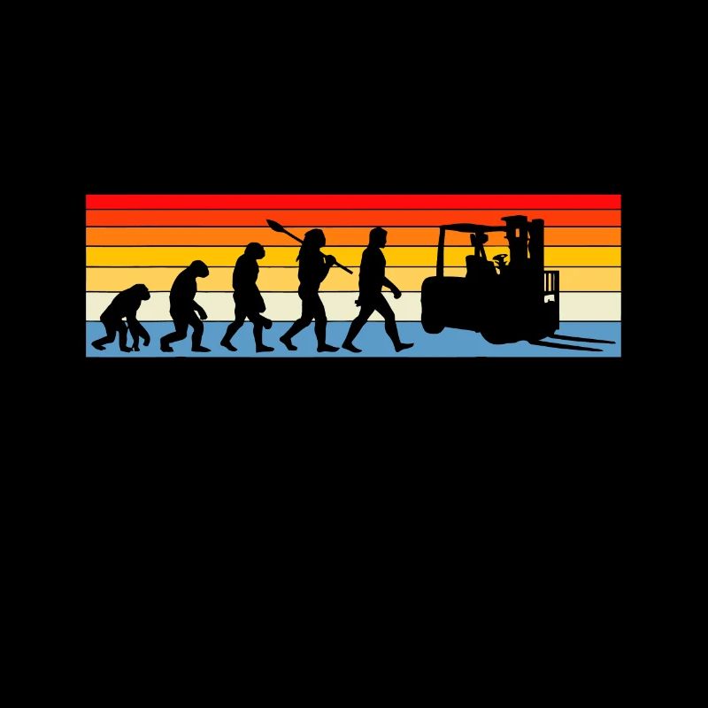 Gabelstapler Evolution Gabelstapler-Bediener Lager Wor