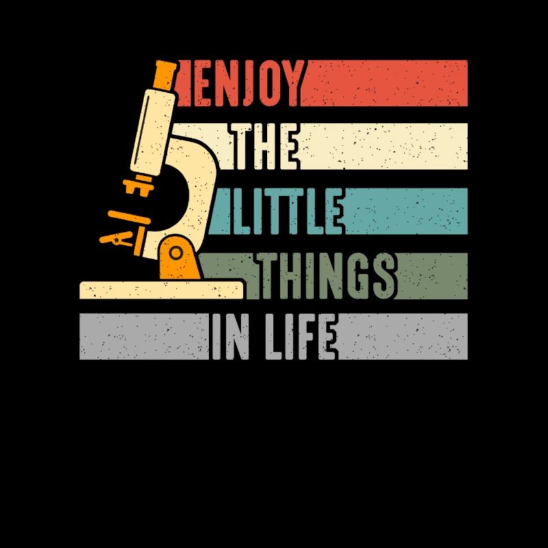 Microbiologiste Enjoy Little Things Rétro Scientist