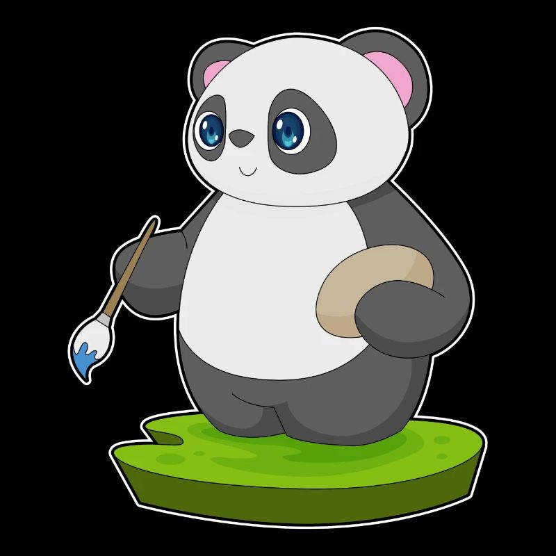 Panda Paint Brush