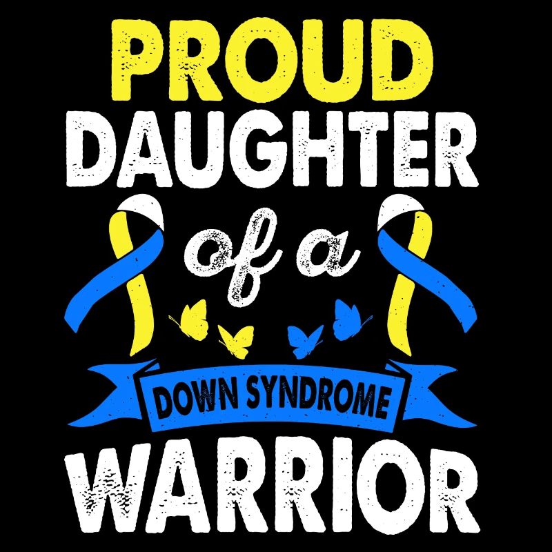 Tochter Des Down-syndrom-kriegers Bewusstsein