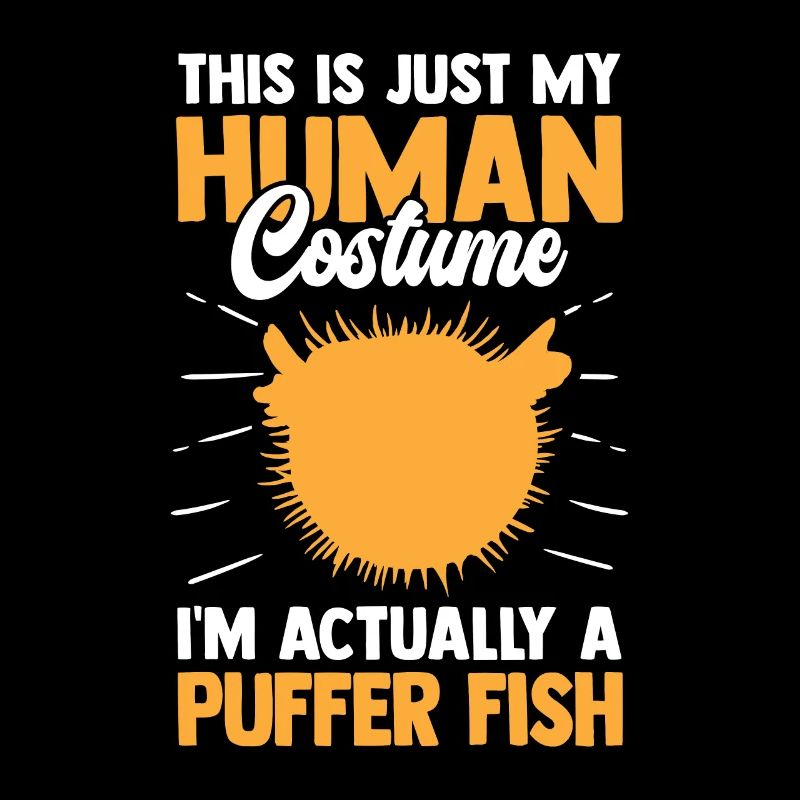 Juste un costume de poisson-globe Poisson-globe géant