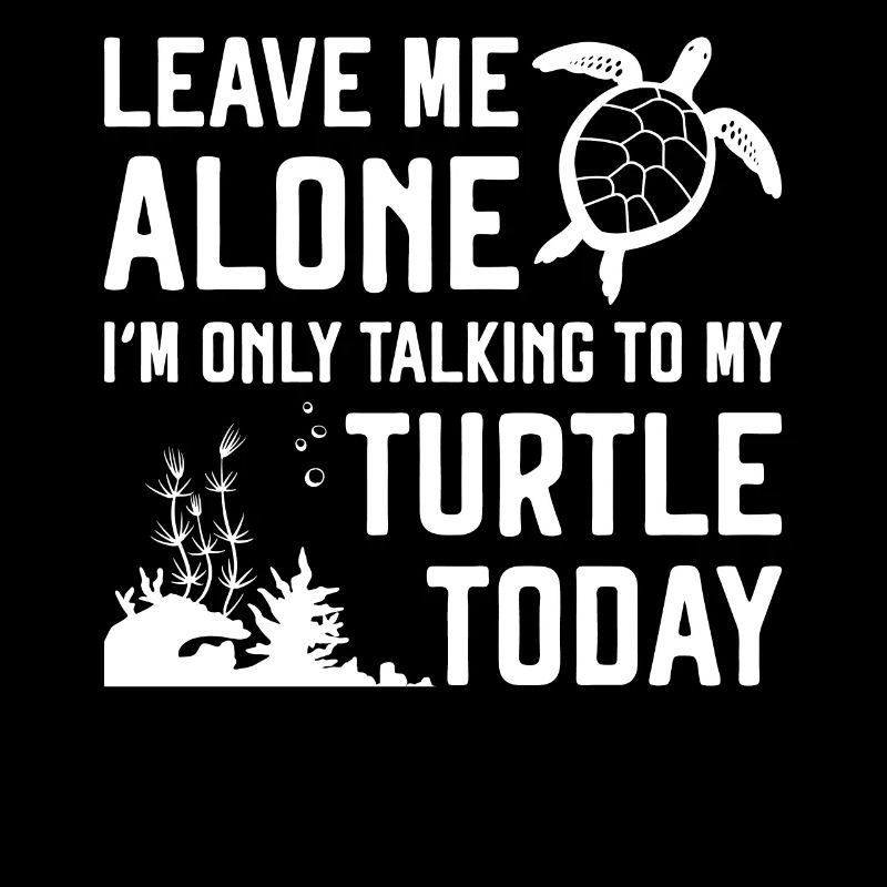 Tortue de mer Laissez-moi tranquille