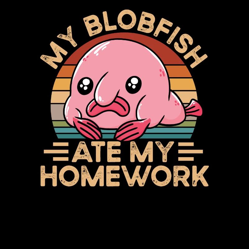 Blobfish a mangé mes devoirs