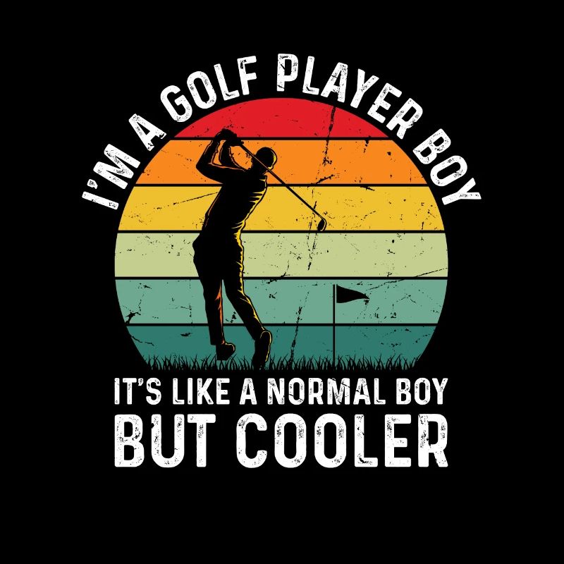 I'm A Golf Player Boy - Golfer Golfing Boys