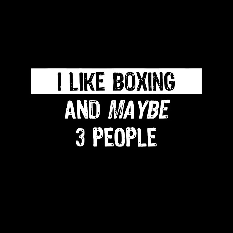 Ich mag Boxen - Lustiges Boxgeschenk