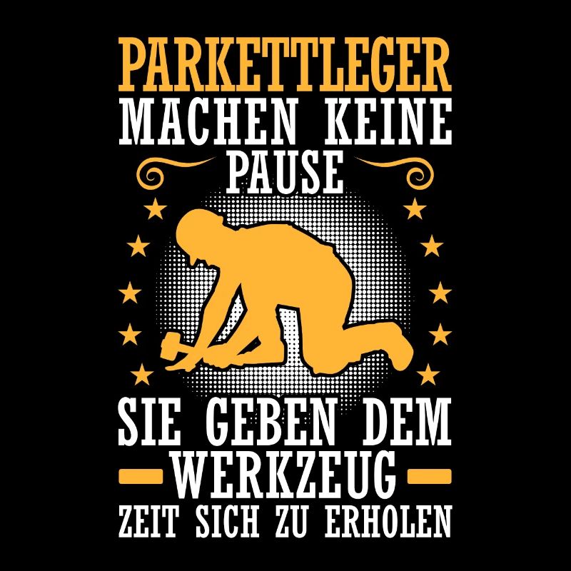 Parkettleger macht keine Pause Bodenleger