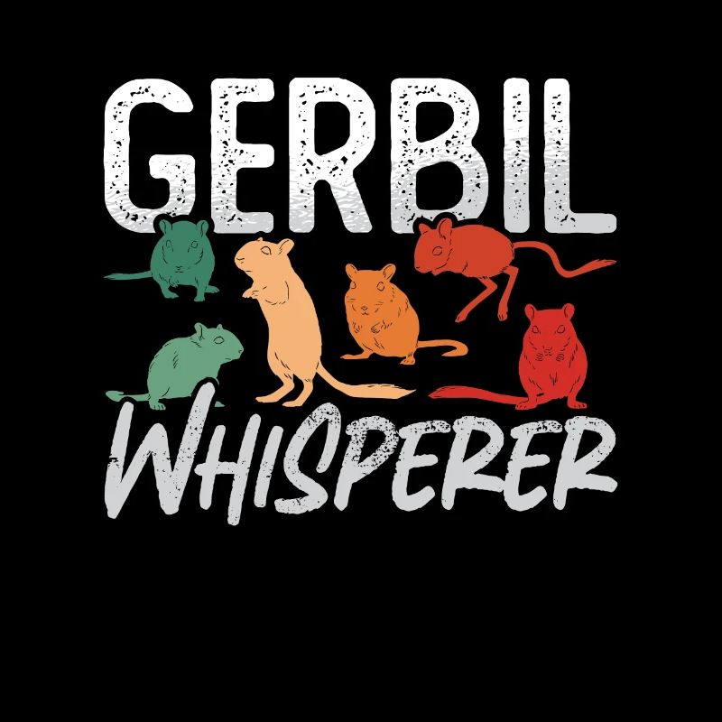 Gerbille Chuchotant Rongeurs Animaux Hamster Rat de course