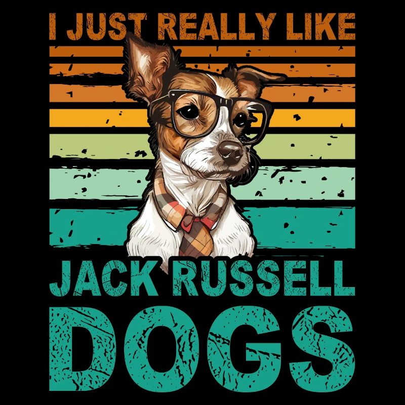 J’aime beaucoup les chiens de Jack Russell