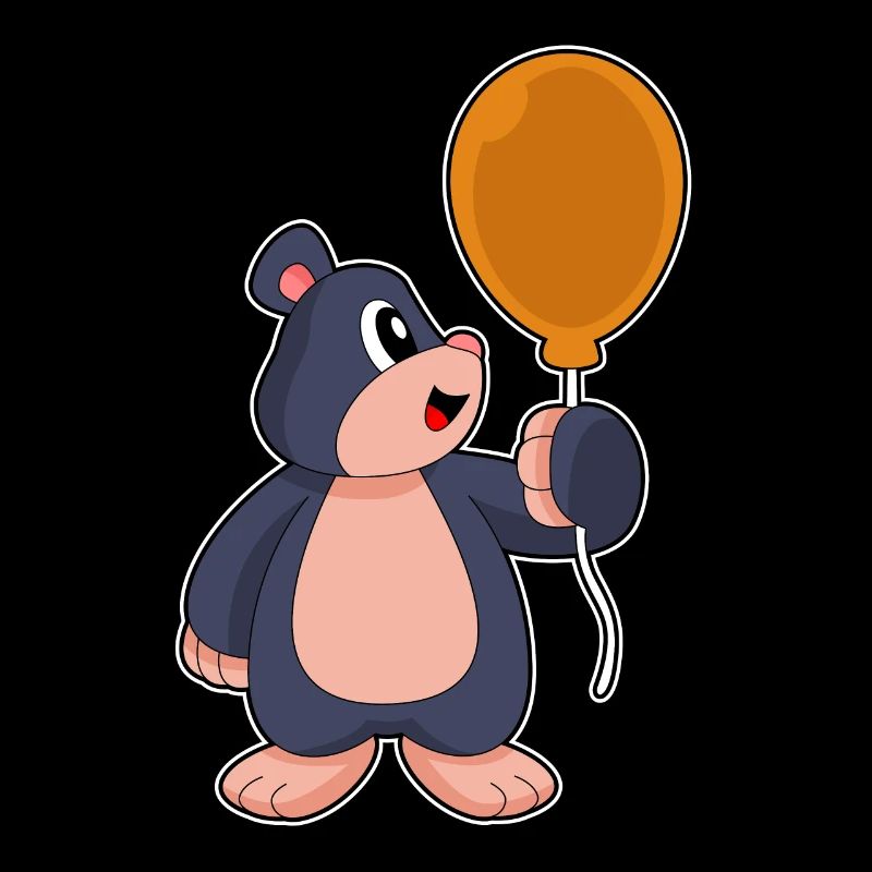 Maulwurf Luftballon