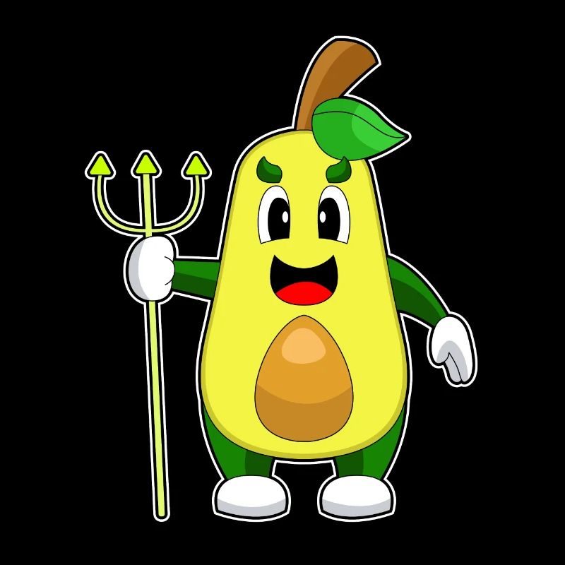Avocat Halloween Devil