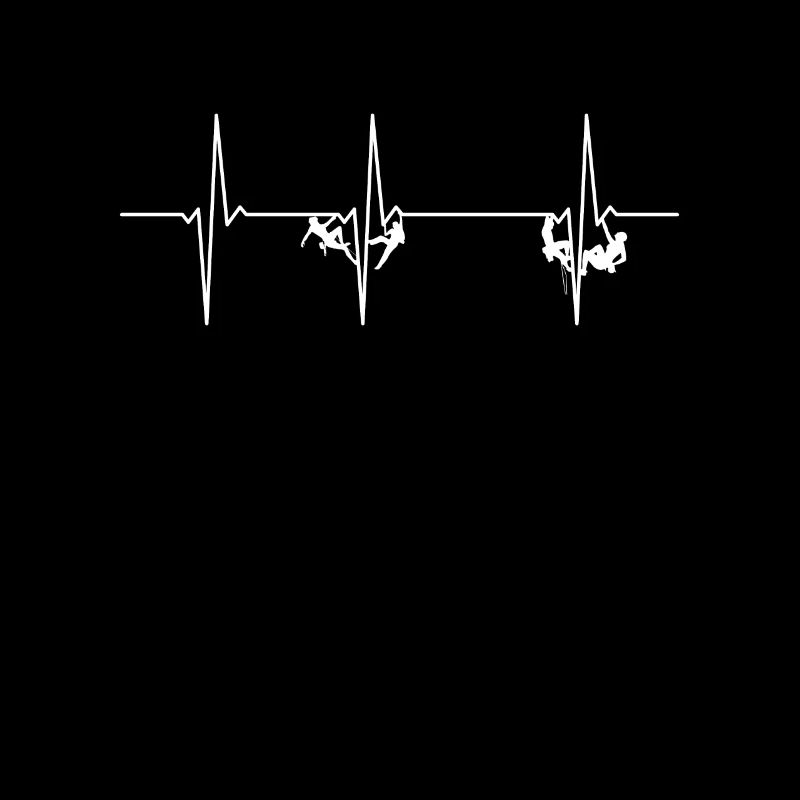 Climbing ECG Heartbeat Climber