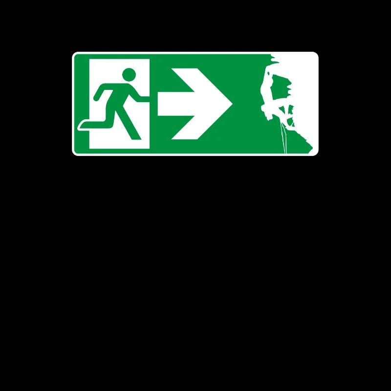 Emergency Exit Climbing Climber