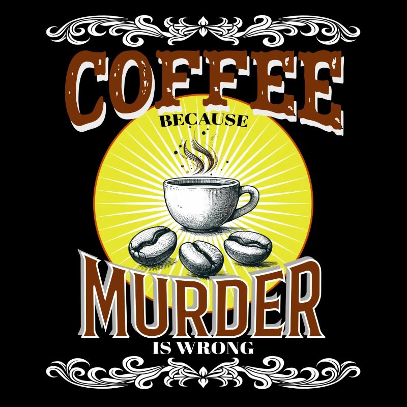 Coffee Because Murder is Wrong