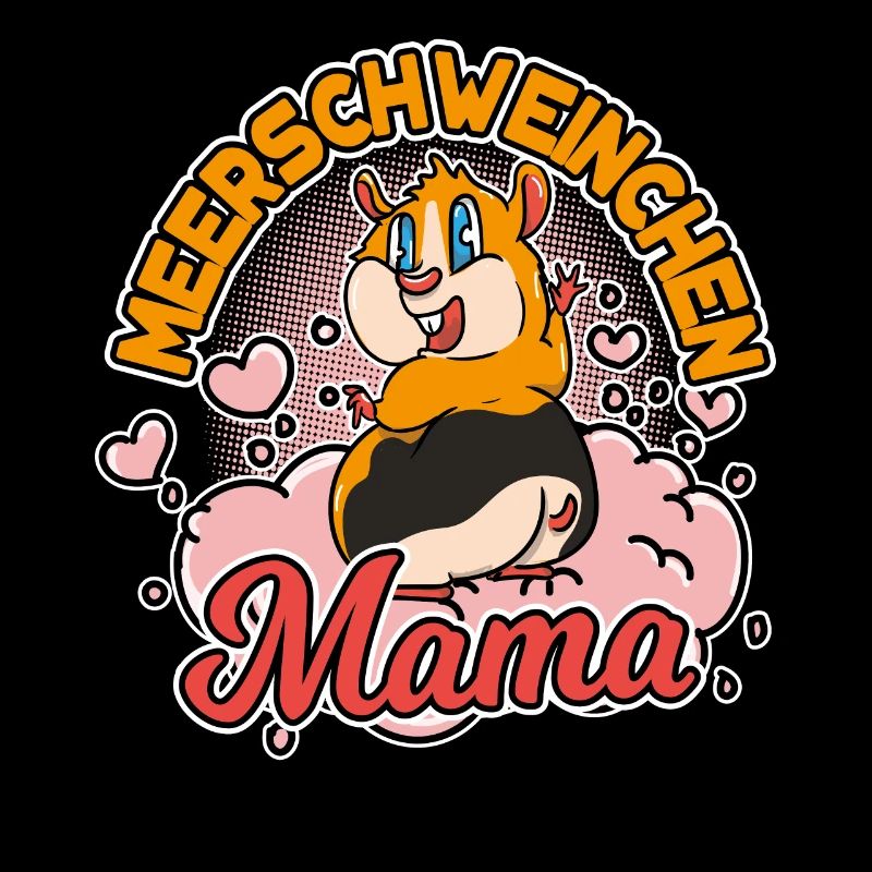 Meerschweinchen Mama Mutter Mädchen Muttertag