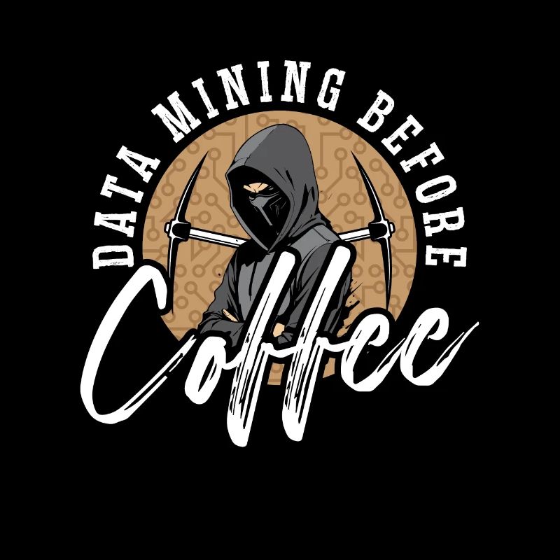 L’exploration de données avant le programmeur de café amateur de café