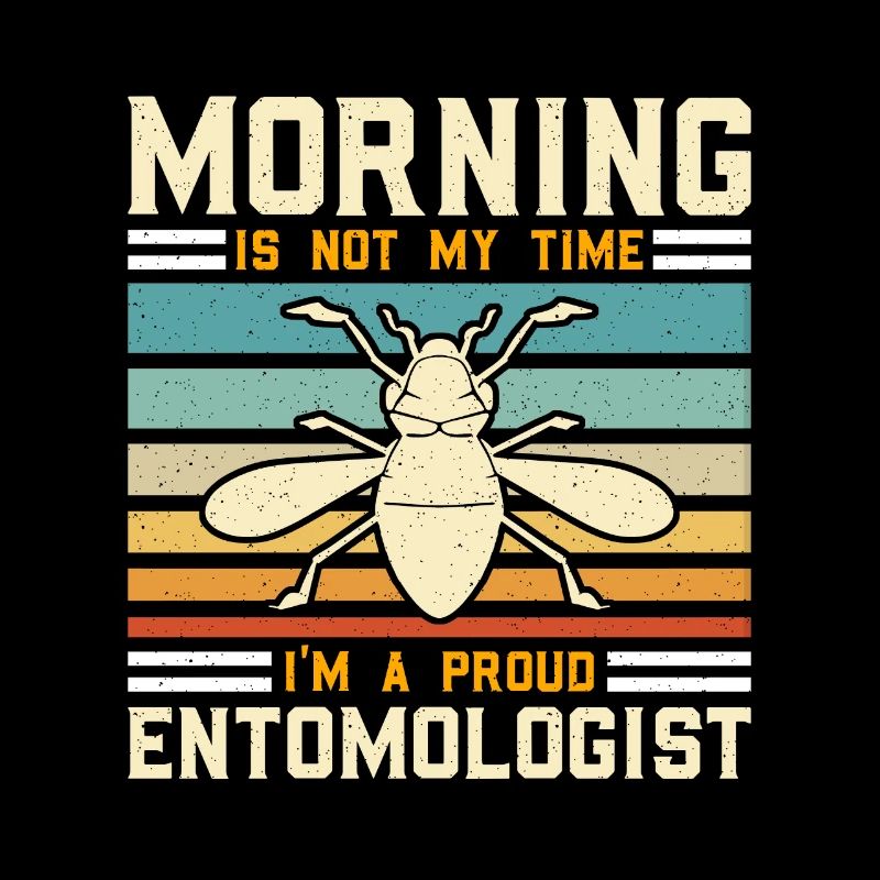 Entomologiste Le matin n’est pas mon temps chasseur d’insectes