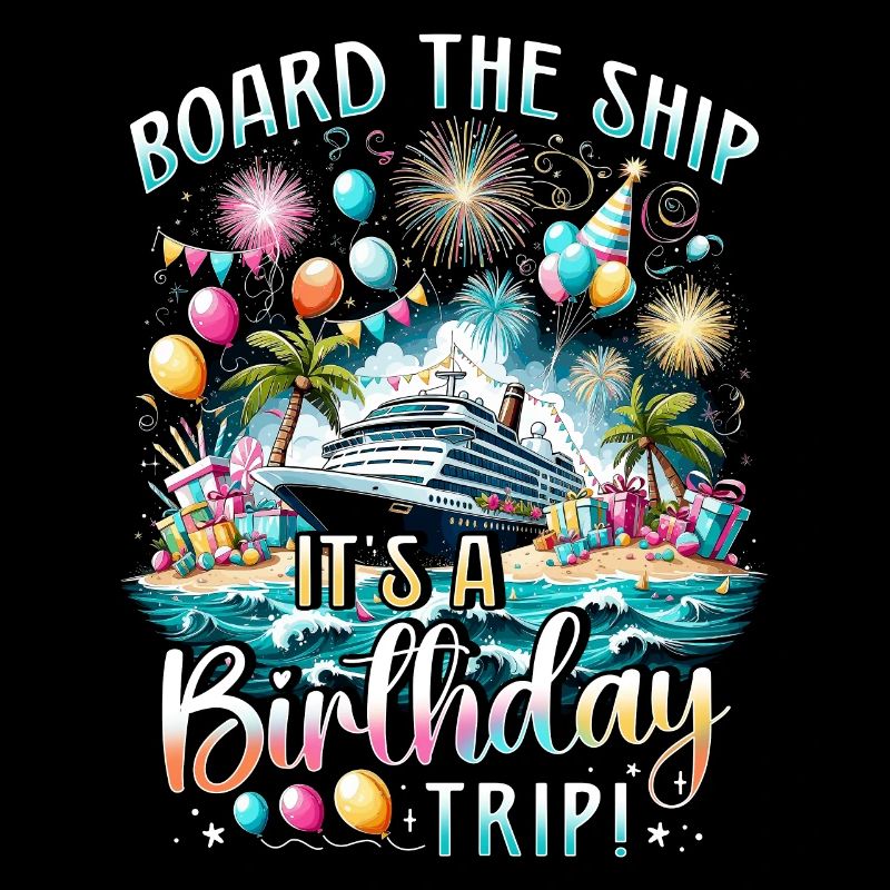 Board The Ship Its A Birthday Trip
