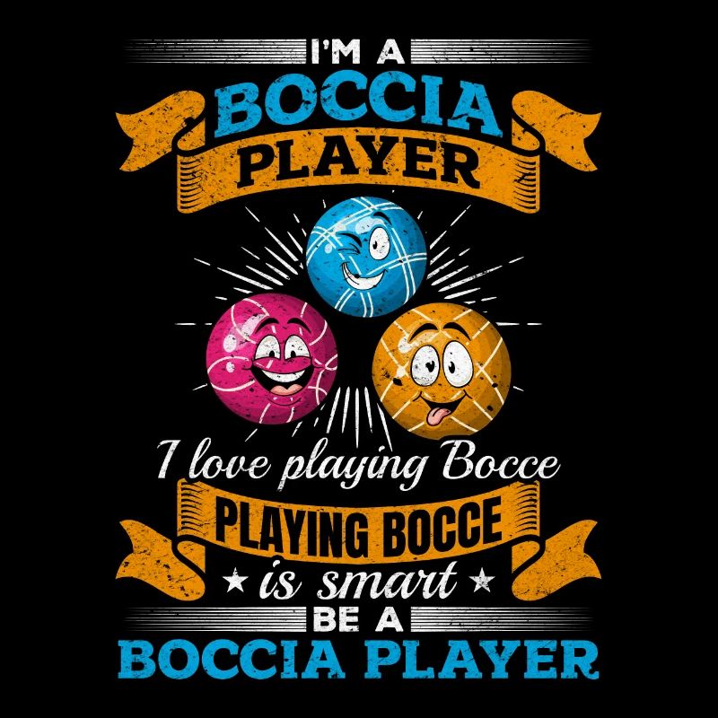 Bocce Playing Bocce is smart Be a Boccia player -