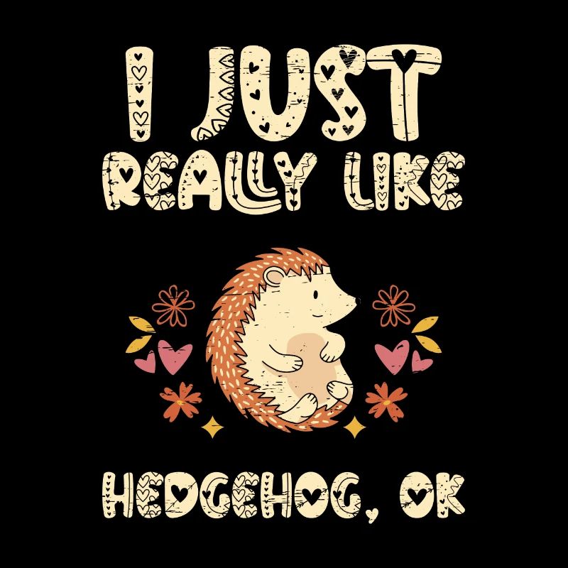 J’aime vraiment Hedgehog Ok