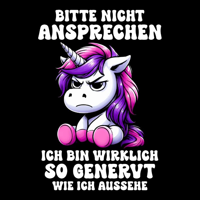 Bitte Nicht Ansprechen Ich Bin Wirklich So Genervt