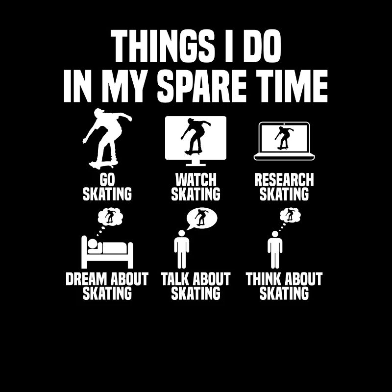 Ce que je fais pendant mon temps libre Patinage