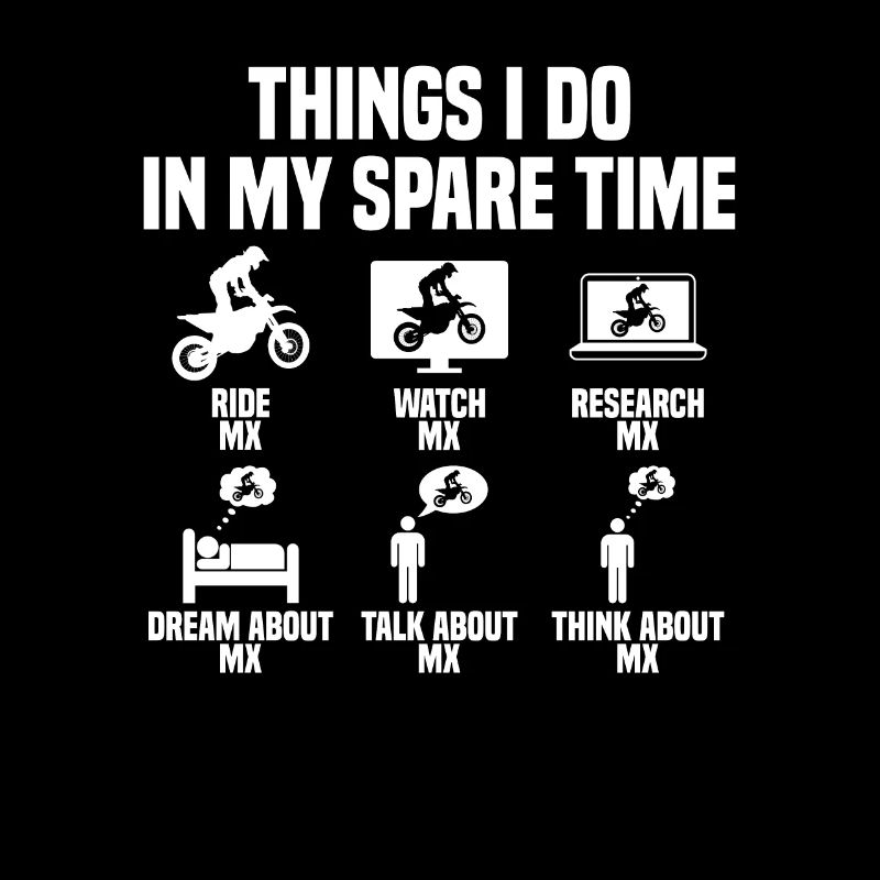 Dinge die ich in meiner Freizeit mache Motocross