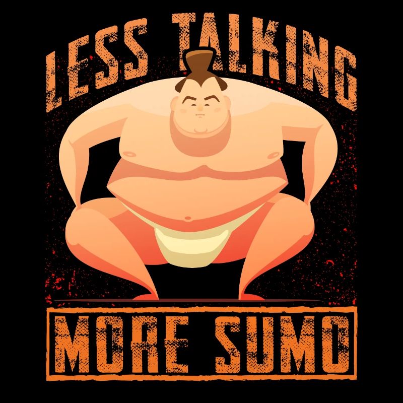 Moins de paroles, plus de sumo