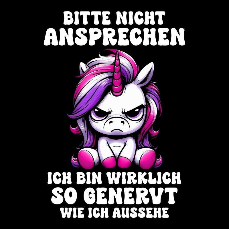 Bitte Nicht Ansprechen Ich Bin Wirklich So Genervt