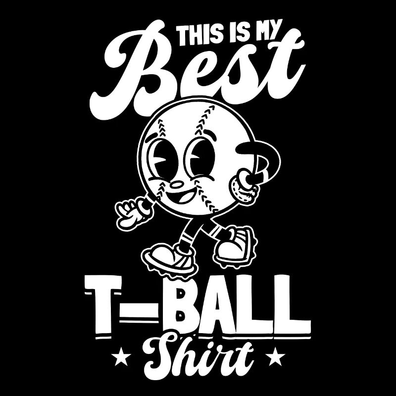 C’est ma meilleure chemise de T-ball Teeball Game