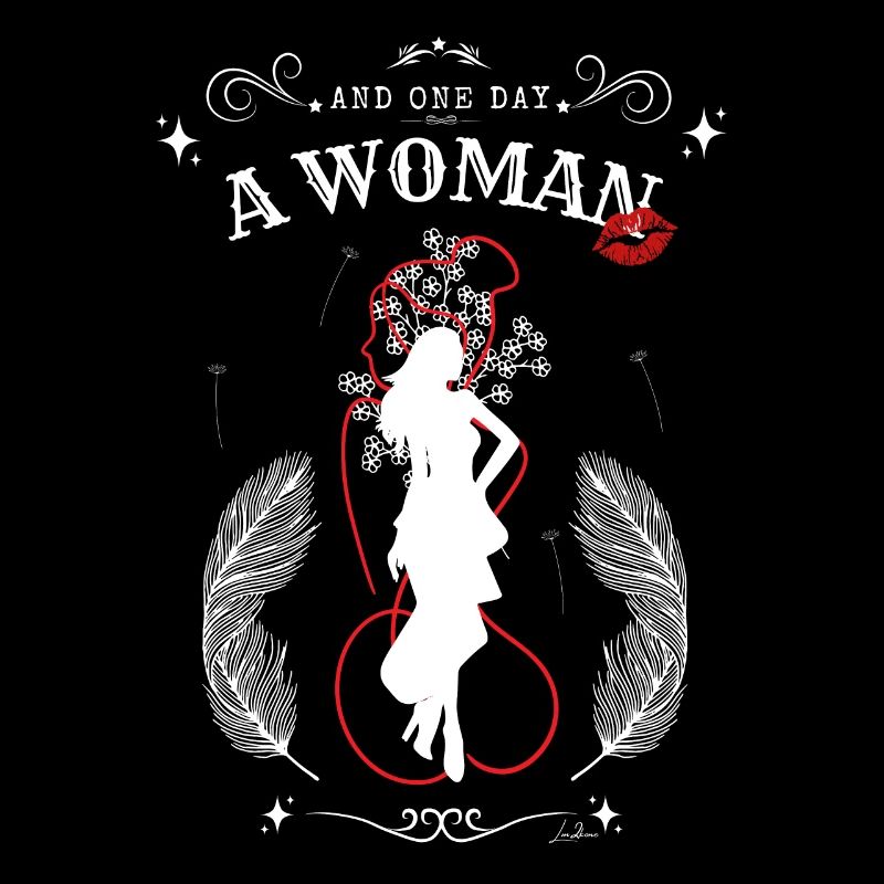 And one day, a woman! - White model