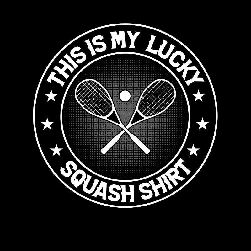 This is my lucky Squash Shirt Squash