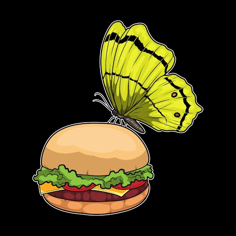 Schmetterling Burger
