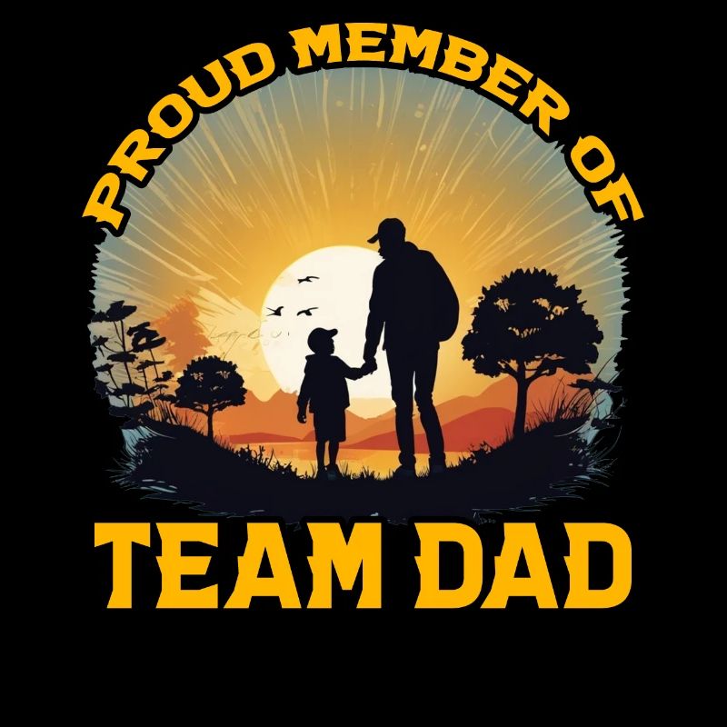 Fier membre de l’équipe papa