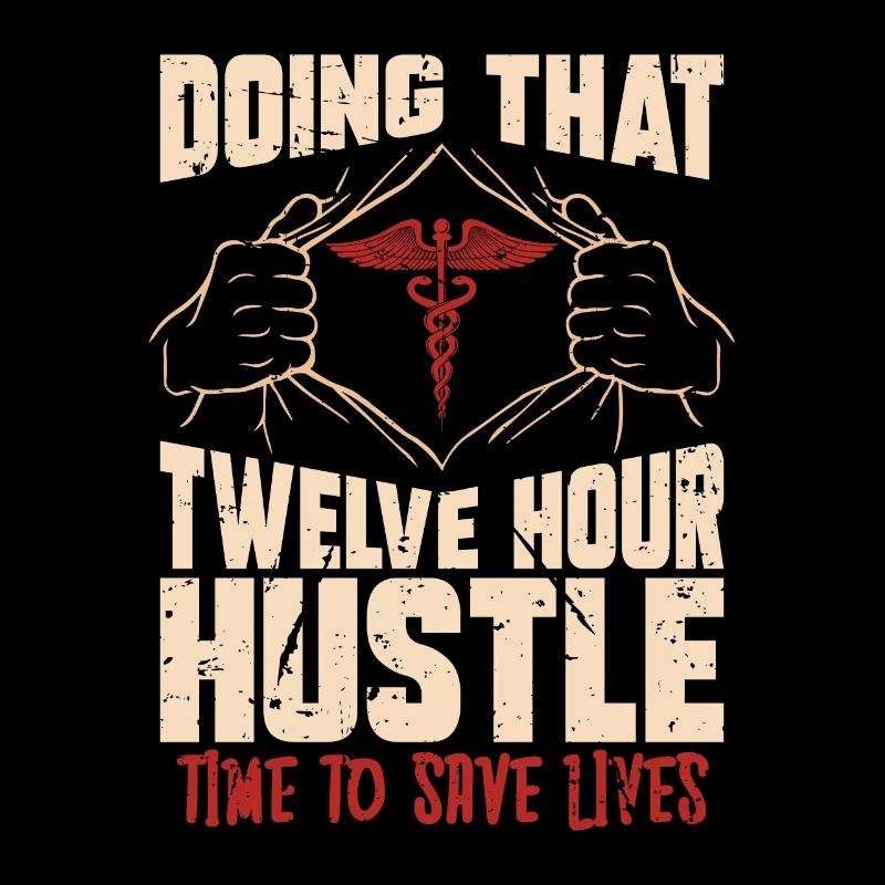 Geriatric Nurse Doing That Twelve Hour Caregiver
