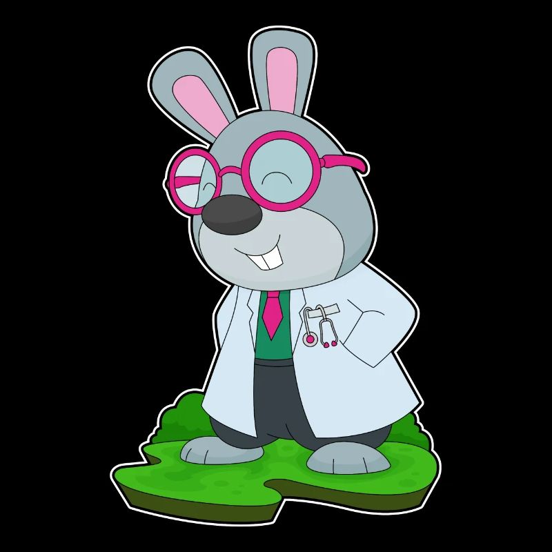 Hase Arzt Stethoskop