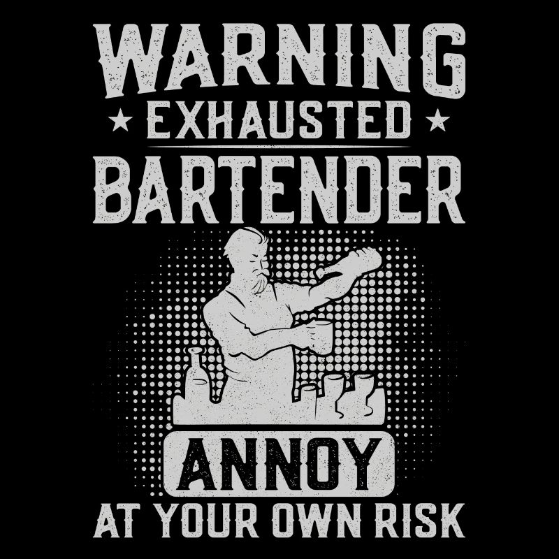 Avertissement du mixologue barman