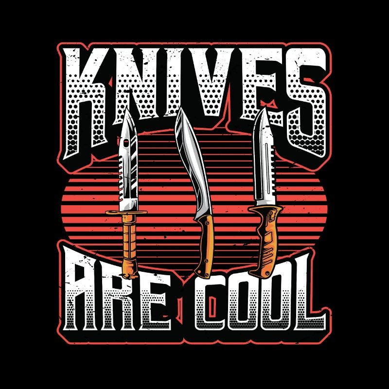 Les couteaux de forgeage de lame sont cool aime la fabrication de lames