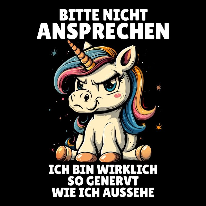 Bitte Nicht Ansprechen Ich Bin Wirklich So Genervt